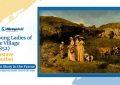 Young Ladies of the Village by Gustave Courbet - Horizontal - The Story in the Frame