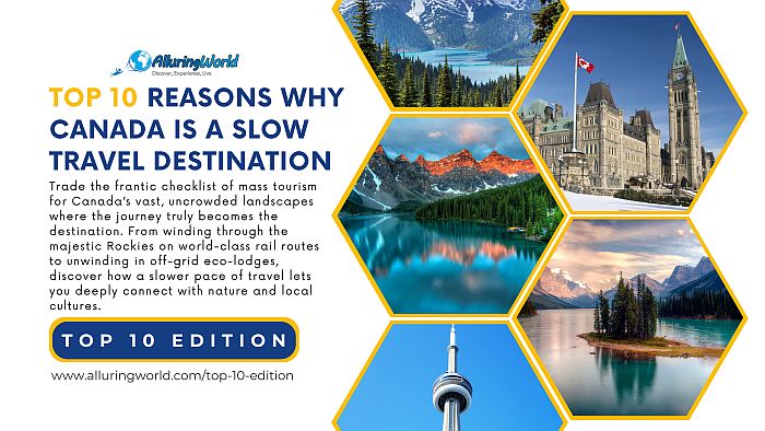10 Reasons Why Canada Is Becoming the Perfect Country for Slow Travel - Top 10 Edition