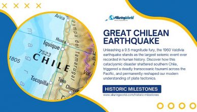 1960 Valdivia Great Chilean Earthquake - Historic Milestones