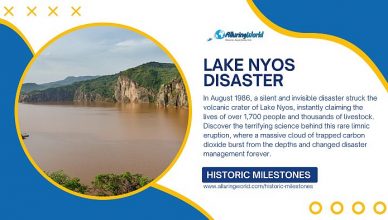 Lake Nyos Disaster in 1986 (Cameroon) - Historic Milestones