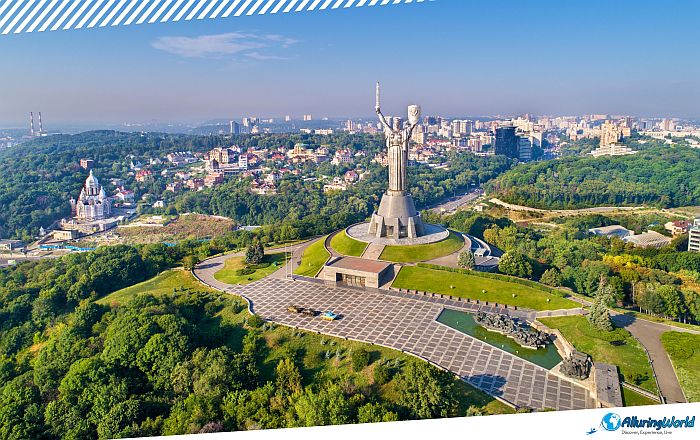 11 Motherland Monument in Kyiv, Ukraine