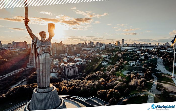 5 Motherland Monument in Kyiv, Ukraine