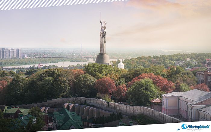 6 Motherland Monument in Kyiv, Ukraine