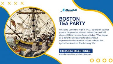 Boston Tea Party, A Catalyst for American Revolution - Historic Milestones