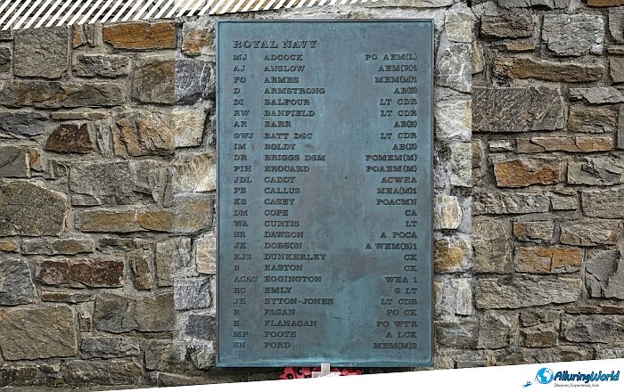 10 1982 Liberation Memorial in the Falklands