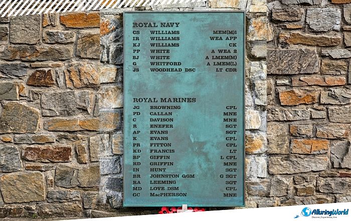 11 1982 Liberation Memorial in the Falklands