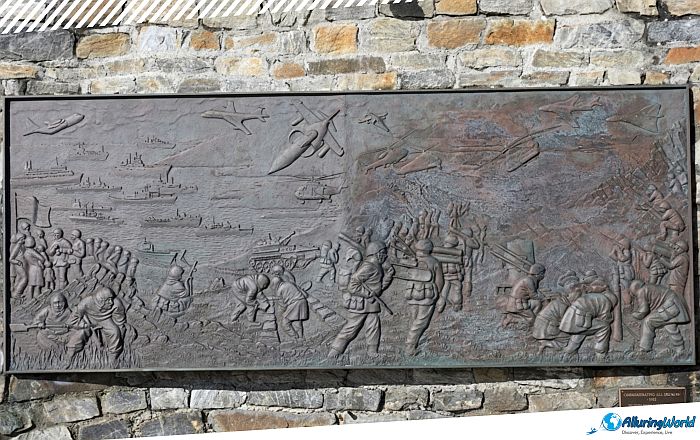 14 1982 Liberation Memorial in the Falklands
