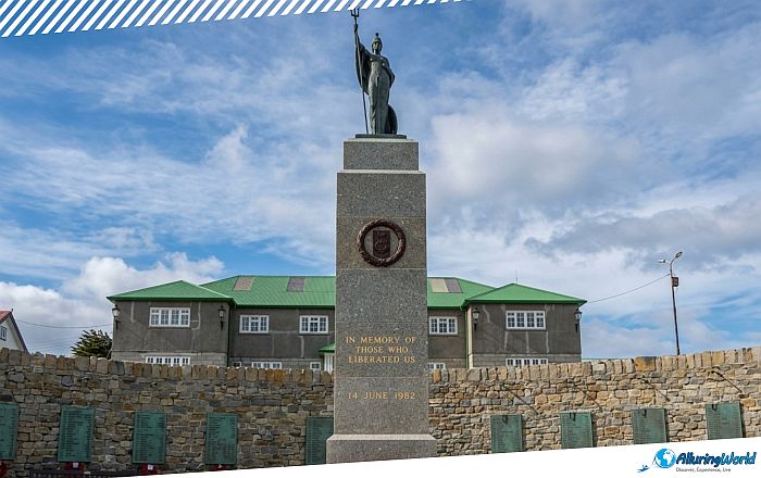 4 1982 Liberation Memorial in the Falklands