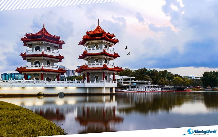 4 Twin Pagodas in Singapore