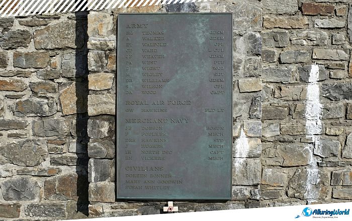 7 1982 Liberation Memorial in the Falklands