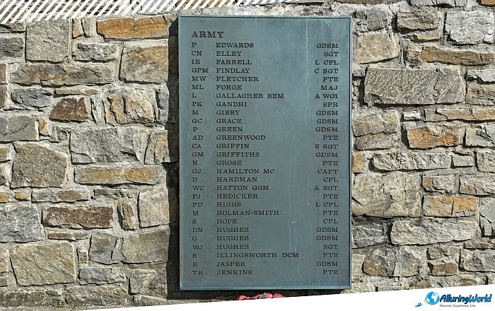 8 1982 Liberation Memorial in the Falklands