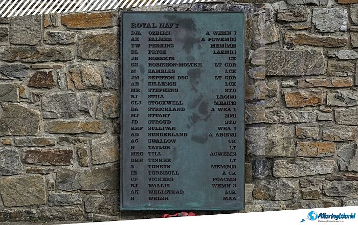 9 1982 Liberation Memorial in the Falklands