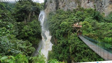 12 Pailón del Diablo Waterfall