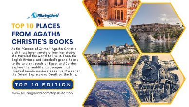 Agatha Christie Travel Guide 10 Places From Her Books - Top 10 Edition