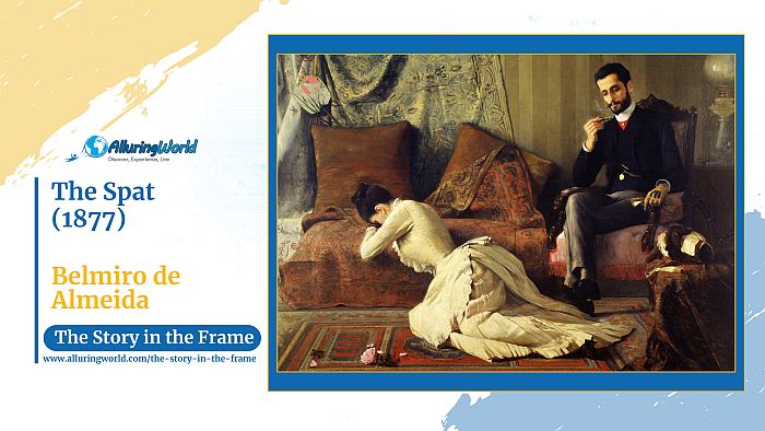 The Spat by Belmiro de Almeida - Horizontal - The Story in the Frame