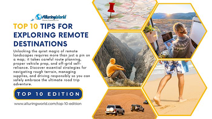 10 Tips as The Ultimate Road Trip Guide for Exploring Remote Destinations - Top 10 Edition