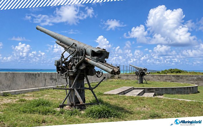 2 Japanese WWII Ruins in Kiribati