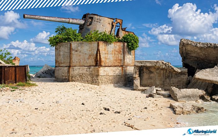 4 Japanese WWII Ruins in Kiribati